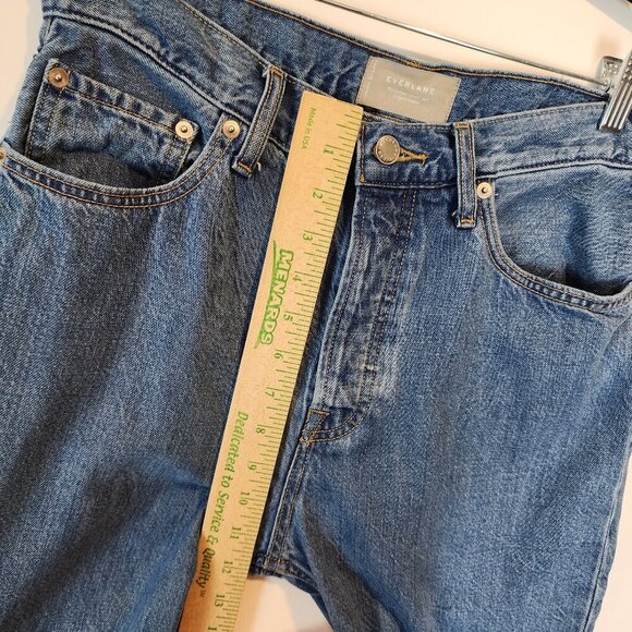 Everlane‎ The Summer Slouch Jean Organic Cotton Stretch Denim Jeans Mid Wash 26 - Picture 9 of 10